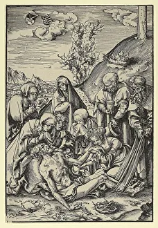 Renaissance Period Paintings Drucke: The Lamentation, from The Passion Narrative