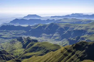 Mountainous Scenery Africa Drucke: Landscape with impressive mountains