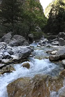 Samaria Gorge Landscape Drucke: Landscape in the Samaria Gorge