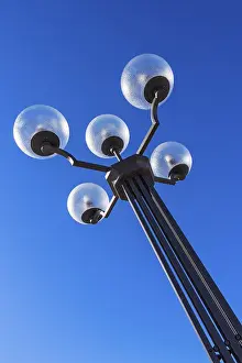 Northern Germany Drucke: Lantern with blue sky