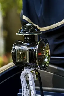 Vintage Transportation Drucke: Lantern on an old carriage