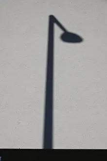 Central Europe Autumn Drucke: Lantern, Shadow, Autumn, Germany