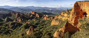 Natural Landmark In Europe Drucke: Las Medulas, Orellan viewpoint