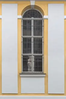 Central European Buildings Drucke: Latticed window of the synagogue from 1746