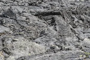 Deserted Spanish Landscapes Drucke: Lava structures, Costa Teguise