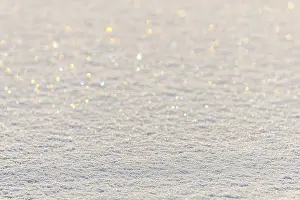 Grand Est Region Photography Drucke: Thin layer of shimmering snow on the ice