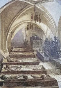 Kathedrale In Deutschland Drucke: The Lead Cellar, east crypt of St