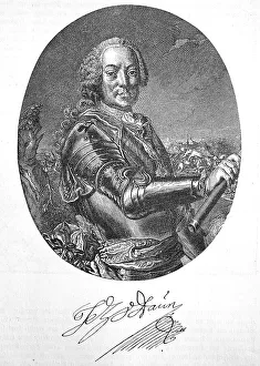 Austrian Field Marshal Drucke: Leopold Joseph Count of Daun
