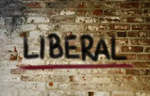 Symbolic Election Image Drucke: Liberal Concept