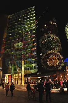 European Night Sky Photography Drucke: Lichterfest, Potsdamer Platz