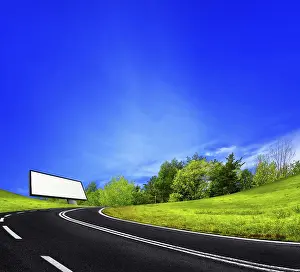 Deserted Countryside Roads Drucke: Life your way