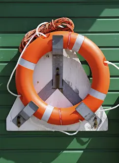 Empty Shoreline Drucke: Lifebuoy