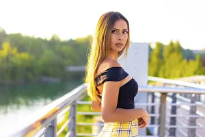 Evening Urban Atmosphere Drucke: Lifestyle session