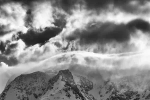 Scandinavian Nature Scenery Drucke: Light atmosphere in the mountains