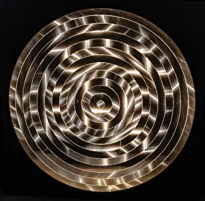 Drucke von Lichtstreuungen, Martha Boto, 1966, Kunsthal mit temporärer Ausstellung 100 Jahre Kinetic Art, kinetische Kunst mit Lichteffekten, Rotterdam, Niederlande Iniidae Drucke: Beugungen des Lichts, Martha Boto