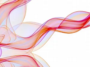 Digitale Kunst Drucke: Hintergrund mit Lichtfraktal - abstrakte computer-generierte Abbildung.