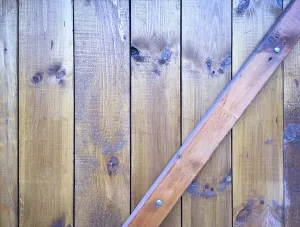 Wood Texture Background Drucke: Light soft wood surface as background
