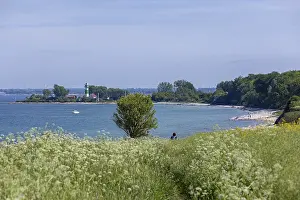 German Federal Republic Coastline Drucke: Lighthouse, beach, tree, Bulk