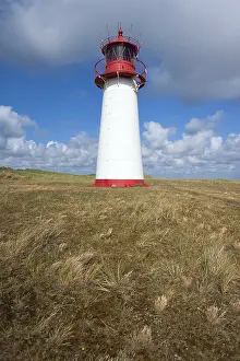 Lighthouse Germany Drucke: Lighthouse with blue sky at Ellenbogen