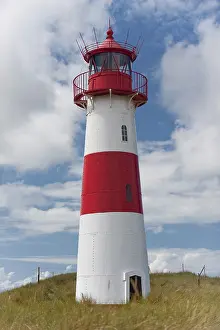 Lighthouse Germany Drucke: Lighthouse with blue sky at Ellenbogen