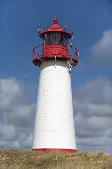 Lighthouse Germany Drucke: Lighthouse with blue sky at Ellenbogen