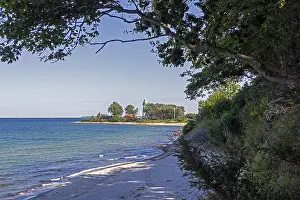 Schleswig Holstein Beach Drucke: Lighthouse, Bulk, beach, sea