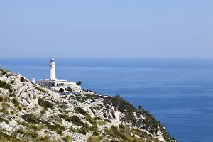 Majorca Coastal View Drucke: Lighthouse at Cap Formentor, Majorca