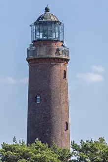 Deserted German Building Drucke: Lighthouse, DarBer Ort, Born a