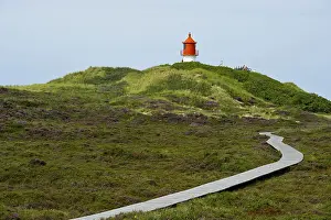 Lighthouse In Dunes Drucke: Lighthouse in the dunes, Amrum