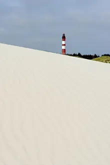 European Coastal Tower Drucke: Lighthouse in the dunes, Amrum