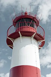 North Sea Lighthouse Drucke: Lighthouse at Ellenbogen, North Sea