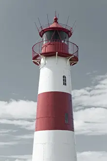 Lighthouse Germany Drucke: Lighthouse at Ellenbogen, North Sea