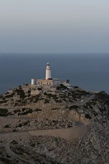 Tramuntana Mountain Range Images Drucke: Lighthouse Far de Formentor, Majorca
