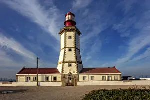 Blue Sky Lighthouse Image Drucke: Lighthouse, Farol do Cabo Espichel