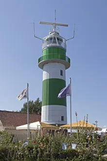 Northern Germany Lighthouse Drucke: lighthouse, flags, sunshades, Bulk