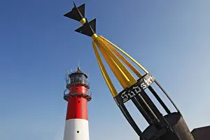 Europe Travel Destination Drucke: Lighthouse and navigation mark