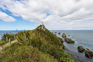 Catlins Coastline Drucke: Lighthouse at Nugget Point, Catlins