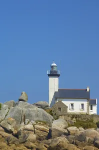 Lighthouse In France Drucke: Lighthouse at the Pointe de Pontusval