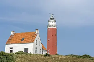 European Island Getaway Drucke: Lighthouse on Texel, Netherlands