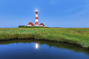 Westerheversand Lighthouse Drucke: Lighthouse Westerheversand, Westerhever