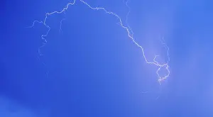 Stormy Sky Drucke: Lightning