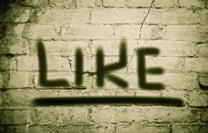 Motivational Quote Drucke: Like Concept
