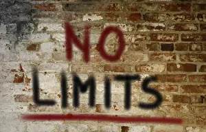 Symbolic Picture Drucke: No Limits Concept