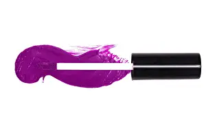 Beauty Products Drucke: Liquid lipstick isolate on a white background