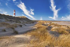 Schleswig Holstein Attractions Drucke: List-Ost lighthouse on the elbow