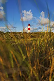 Schleswig Holstein Scenery Drucke: The Lister lighthouse at Ellenbogen