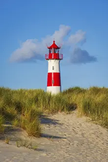 Lighthouse In Northern Germany Drucke: The Lister lighthouse at Ellenbogen