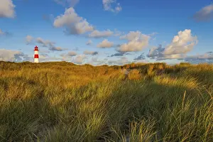Schleswig Holstein Coastal Scenery Drucke: The Lister lighthouse at Ellenbogen