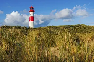 Lister Lighthouse Drucke: The Lister lighthouse at Ellenbogen