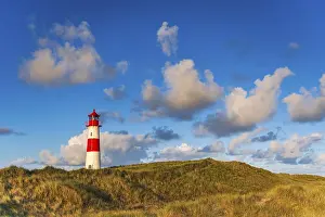 Northern Germany Lighthouse Drucke: The Lister lighthouse at Ellenbogen
